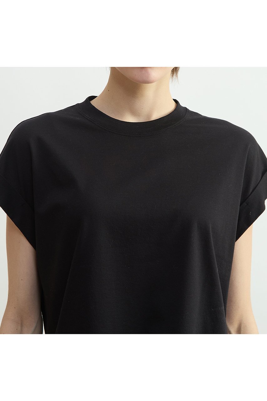 【プレインピープル/PLAIN PEOPLE】のスパイラルジャージTシャツ 人気、トレンドファッション・服の通販 founy(ファニー) 　ファッション　Fashion　レディースファッション　Fashion for Women　トップス・カットソー　Cut & Sew Tops　シャツ・ブラウス・オフィスカジュアル　Elegant Blouses & Button-Ups　ロングTシャツ・Tシャツ　Longline T-Shirts & Tees　カットソー・ベーシックTシャツ　Cut-and-Sewn Tops / Stretch Tees & Basics　なめらか　Smooth, Silky Texture　ショート　Short, Short Length　スリーブ　Sleeve, Long Sleeve / Short Sleeve　フレンチ　French, French Style　ボトム　Bottoms, Lower Wear　新作・新入荷　New Arrivals / New In　other-5|ID: prp329100004903100 ipo3291000000036695946