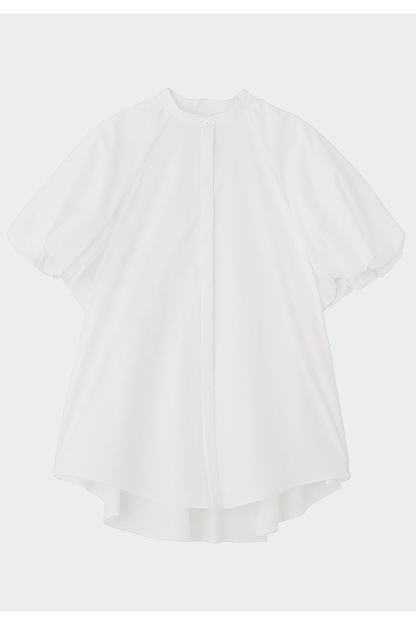 【ル フィル/LE PHIL】のギャザースリーブブラウス 人気、トレンドファッション・服の通販 founy(ファニー) 　ファッション　Fashion　レディースファッション　Fashion for Women　トップス・カットソー　Cut & Sew Tops　シャツ・ブラウス・オフィスカジュアル　Elegant Blouses & Button-Ups　クッション　Cushion, Throw Pillow　ショート　Short, Short Length　シンプル　Simple, Minimal　ストライプ　Stripe, Striped Pattern　ストレッチ　Stretch, Stretchy Fabric　スリーブ　Sleeve, Long Sleeve / Short Sleeve　タンブラー　Tumbler, Travel Mug　チュニック　Tunic, Long Top　バルーン　Balloon, Balloon Silhouette　ビッグ　Big, Oversized　フロント　Front, Front Design　新作・新入荷　New Arrivals / New In　 other-1|ID: prp329100004903106 ipo3291000000036695990