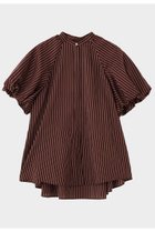 【ル フィル/LE PHIL】のギャザースリーブブラウス ブラウン|ID: prp329100004903106 ipo3291000000036695992