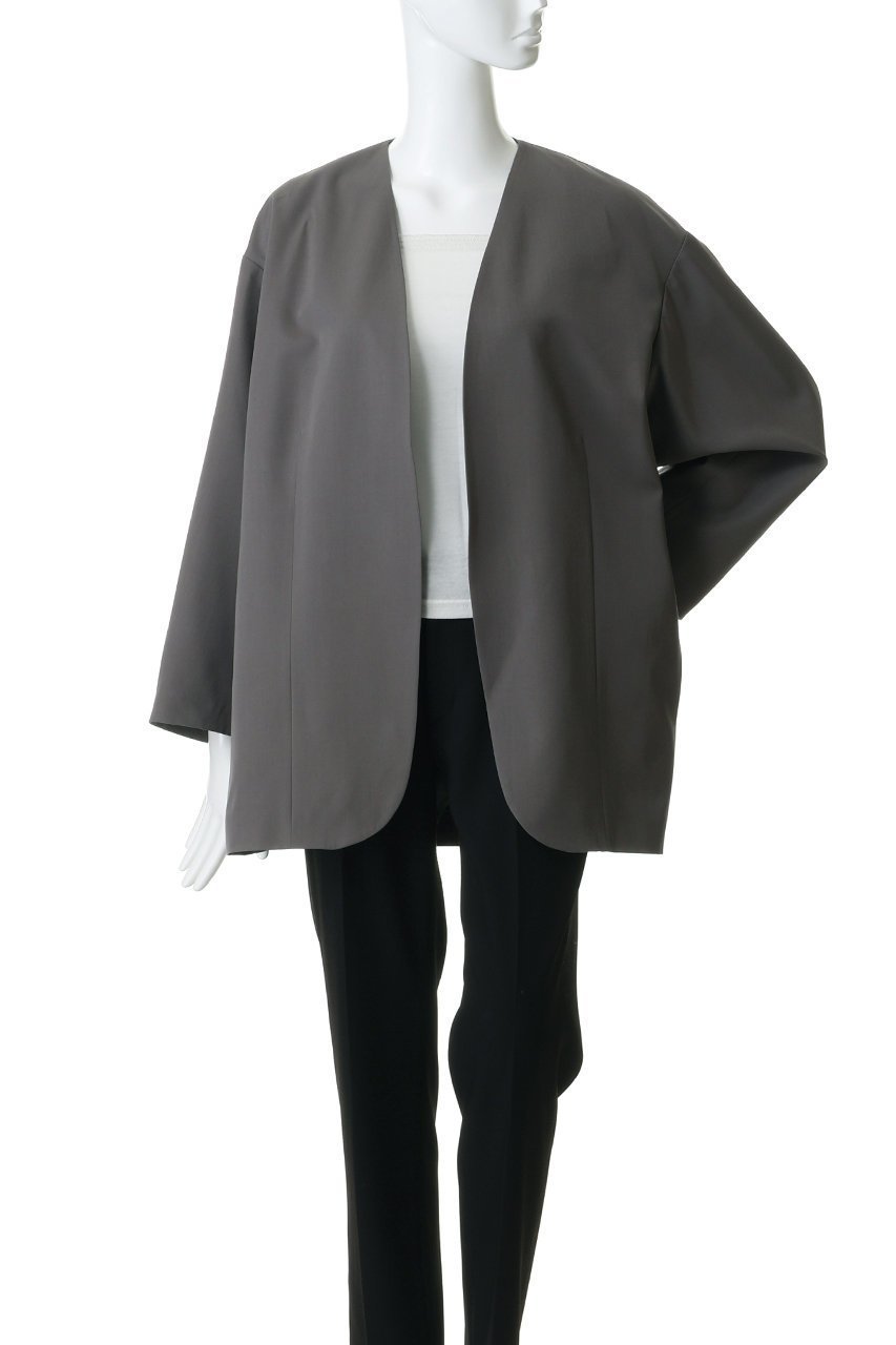 【ジェイドット/j.】のドライタッチツイル オーバーサイズジャケット 人気、トレンドファッション・服の通販 founy(ファニー) 　ファッション　Fashion　レディースファッション　Fashion for Women　アウター　Coat / Outerwear Collection　レディースジャケット・軽アウター　Jackets　ジャケット　Jacket, Outerwear　ツイル　Twist, Twisted Detail　エレガント 上品　Elegant　新作・新入荷　New Arrivals / New In　other-2|ID: prp329100004903111 ipo3291000000036696035