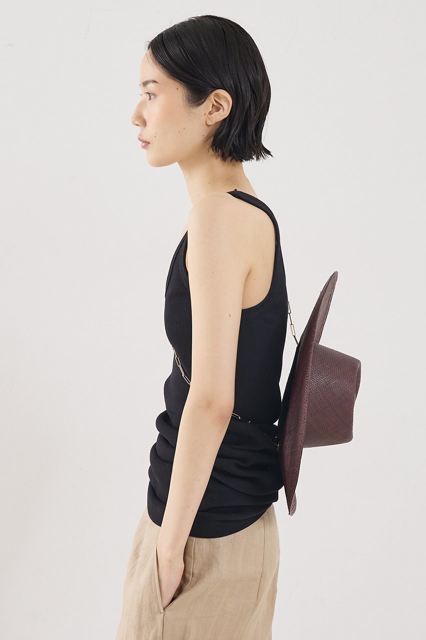 【ザ ストア バイ シー/THE STORE by C】の【COCUCA】チュニックリブタンク 人気、トレンドファッション・服の通販 founy(ファニー) 　ファッション　Fashion　レディースファッション　Fashion for Women　トップス・カットソー　Cut & Sew Tops　キャミソール&ノースリーブ　Camisoles & Sleeveless Tops　シャツ・ブラウス・オフィスカジュアル　Elegant Blouses & Button-Ups　ロングTシャツ・Tシャツ　Longline T-Shirts & Tees　カットソー・ベーシックTシャツ　Cut-and-Sewn Tops / Stretch Tees & Basics　キャミソール　Camisole, Spaghetti Strap Top　タンク　Tank Top, Sleeveless Top　チュニック　Tunic, Long Top　バランス　Balance, Style Balance　パターン　Pattern, Design Print　フィット　Fit, Slim Fit　ベーシック　Basic, Essential　新作・新入荷　New Arrivals / New In　other-3|ID: prp329100004903124 ipo3291000000036696165