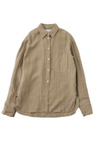 【ザ ストア バイ シー/THE STORE by C】の【COCUCA】リネンシャツ 人気、トレンドファッション・服の通販 founy(ファニー) ファッション Fashion レディースファッション Fashion for Women トップス・カットソー Cut & Sew Tops シャツ・ブラウス・オフィスカジュアル Elegant Blouses & Button-Ups おすすめ Recommended / Our Picks シンプル Simple, Minimal ジュエリー Jewelry, Accessories スリーブ Sleeve, Long Sleeve / Short Sleeve セットアップ Set-Up, Coordinated Outfit ボトム Bottoms, Lower Wear リネン Linen, Linen Fabric ロング Long, Long-Length 夏 Summer 新作・新入荷 New Arrivals / New In thumbnail ダークベージュ|ID: prp329100004903125 ipo3291000000036696219
