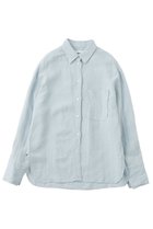 【ザ ストア バイ シー/THE STORE by C】の【COCUCA】リネンシャツ 人気、トレンドファッション・服の通販 founy(ファニー) ファッション Fashion レディースファッション Fashion for Women トップス・カットソー Cut & Sew Tops シャツ・ブラウス・オフィスカジュアル Elegant Blouses & Button-Ups おすすめ Recommended / Our Picks シンプル Simple, Minimal ジュエリー Jewelry, Accessories スリーブ Sleeve, Long Sleeve / Short Sleeve セットアップ Set-Up, Coordinated Outfit ボトム Bottoms, Lower Wear リネン Linen, Linen Fabric ロング Long, Long-Length 夏 Summer 新作・新入荷 New Arrivals / New In thumbnail サックスブルー|ID: prp329100004903125 ipo3291000000036696220