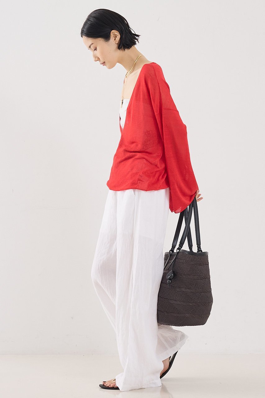 【ザ ストア バイ シー/THE STORE by C】の【COCUCA】リネンVネックニット 人気、トレンドファッション・服の通販 founy(ファニー) ファッション Fashion レディースファッション Fashion for Women トップス・カットソー Cut & Sew Tops ニット Knit Tops & Sweaters カジュアルプルオーバー・ニットトップス Pullovers & Knit Tops / Casual Pullovers Vネックトップス V-Neck Tops / V-Cut Neckline Shirts なめらか Smooth, Silky Texture イタリア Italy カーディガン Cardigan, Knitwear リネン Linen, Linen Fabric 新作・新入荷 New Arrivals / New In other-4|ID: prp329100004903127 ipo3291000000036696243