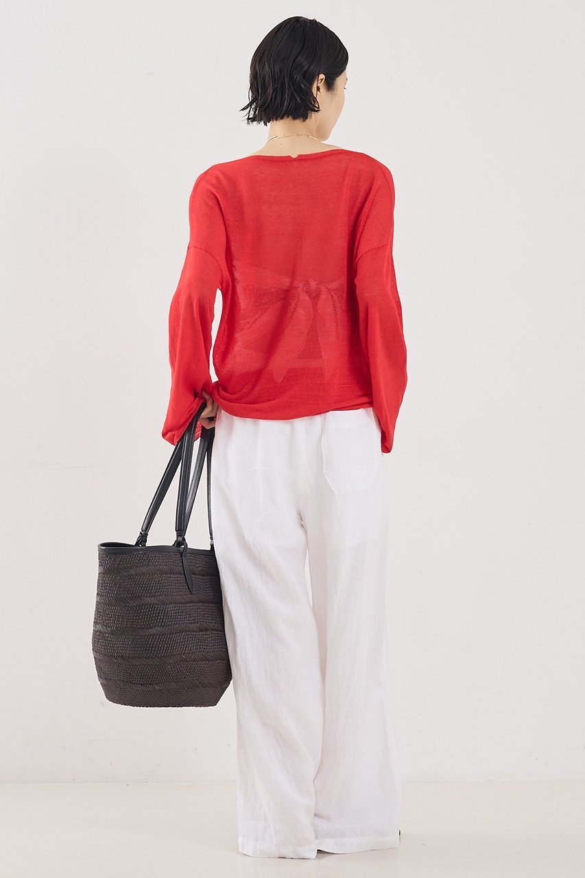 【ザ ストア バイ シー/THE STORE by C】の【COCUCA】リネンVネックニット 人気、トレンドファッション・服の通販 founy(ファニー) ファッション Fashion レディースファッション Fashion for Women トップス・カットソー Cut & Sew Tops ニット Knit Tops & Sweaters カジュアルプルオーバー・ニットトップス Pullovers & Knit Tops / Casual Pullovers Vネックトップス V-Neck Tops / V-Cut Neckline Shirts なめらか Smooth, Silky Texture イタリア Italy カーディガン Cardigan, Knitwear リネン Linen, Linen Fabric 新作・新入荷 New Arrivals / New In other-5|ID: prp329100004903127 ipo3291000000036696244