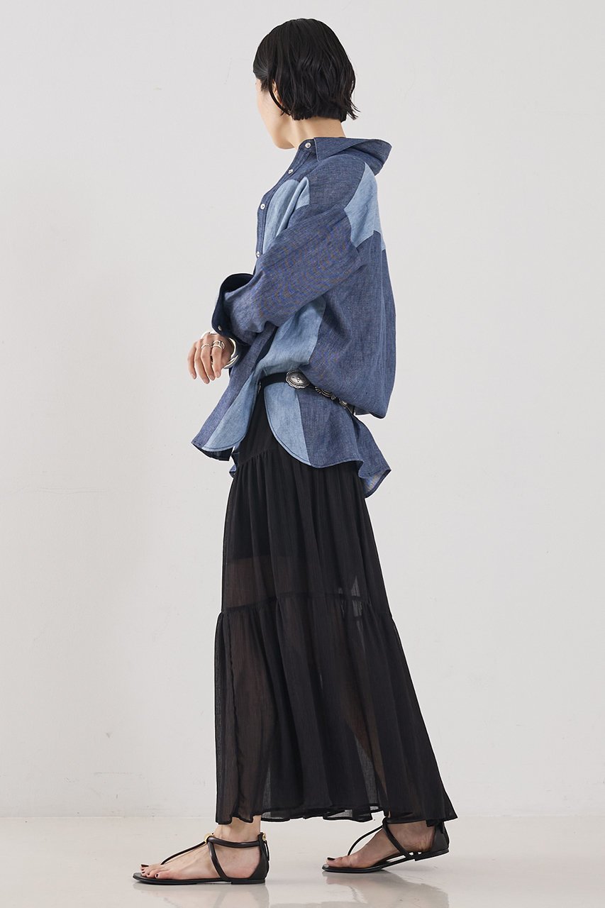 【ザ ストア バイ シー/THE STORE by C】の【COCUCA】ティアードスカート 人気、トレンドファッション・服の通販 founy(ファニー) ファッション Fashion レディースファッション Fashion for Women スカート Skirts ティアードスカート Tiered Skirts ロングスカート Long Skirts / Maxi & Midi Skirts おすすめ Recommended / Our Picks なめらか Smooth, Silky Texture ギャザー Gathered, Ruffled シフォン Chiffon, Lightweight Fabric シルク Silk, 100% Silk シンプル Simple, Minimal ジュエリー Jewelry, Accessories セットアップ Set-Up, Coordinated Outfit ティアードスカート Tiered Skirt, Flounced Skirt ドレス Dress, One-Piece リゾート Resort, Vacation Style ロング Long, Long-Length 夏 Summer 新作・新入荷 New Arrivals / New In other-4|ID: prp329100004903128 ipo3291000000036696252