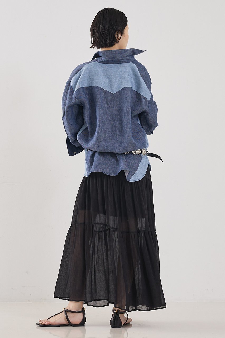 【ザ ストア バイ シー/THE STORE by C】の【COCUCA】ティアードスカート 人気、トレンドファッション・服の通販 founy(ファニー) ファッション Fashion レディースファッション Fashion for Women スカート Skirts ティアードスカート Tiered Skirts ロングスカート Long Skirts / Maxi & Midi Skirts おすすめ Recommended / Our Picks なめらか Smooth, Silky Texture ギャザー Gathered, Ruffled シフォン Chiffon, Lightweight Fabric シルク Silk, 100% Silk シンプル Simple, Minimal ジュエリー Jewelry, Accessories セットアップ Set-Up, Coordinated Outfit ティアードスカート Tiered Skirt, Flounced Skirt ドレス Dress, One-Piece リゾート Resort, Vacation Style ロング Long, Long-Length 夏 Summer 新作・新入荷 New Arrivals / New In other-5|ID: prp329100004903128 ipo3291000000036696253