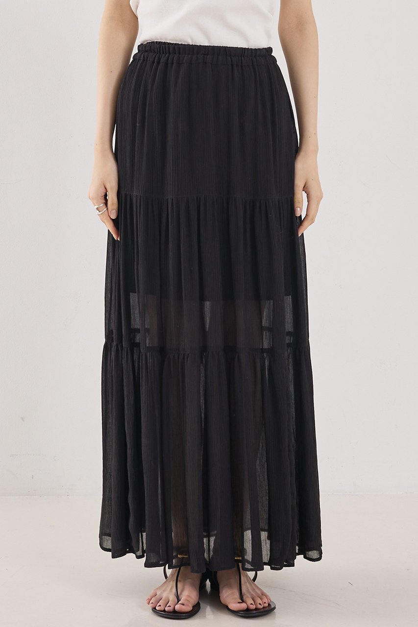 【ザ ストア バイ シー/THE STORE by C】の【COCUCA】ティアードスカート 人気、トレンドファッション・服の通販 founy(ファニー) ファッション Fashion レディースファッション Fashion for Women スカート Skirts ティアードスカート Tiered Skirts ロングスカート Long Skirts / Maxi & Midi Skirts おすすめ Recommended / Our Picks なめらか Smooth, Silky Texture ギャザー Gathered, Ruffled シフォン Chiffon, Lightweight Fabric シルク Silk, 100% Silk シンプル Simple, Minimal ジュエリー Jewelry, Accessories セットアップ Set-Up, Coordinated Outfit ティアードスカート Tiered Skirt, Flounced Skirt ドレス Dress, One-Piece リゾート Resort, Vacation Style ロング Long, Long-Length 夏 Summer 新作・新入荷 New Arrivals / New In other-6|ID: prp329100004903128 ipo3291000000036696254