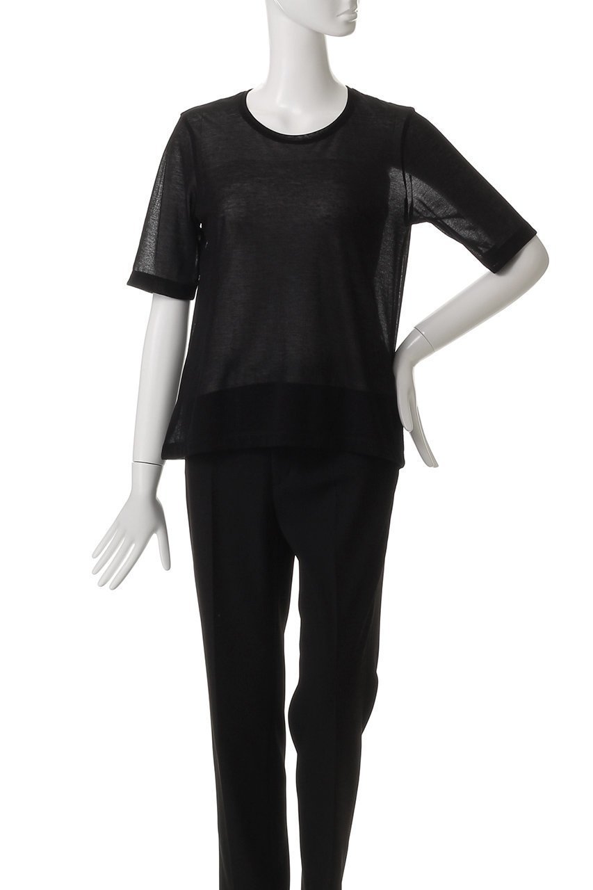 【プルミエ アロンディスモン/1er Arrondissement】のシアーTシャツ 人気、トレンドファッション・服の通販 founy(ファニー) ファッション Fashion レディースファッション Fashion for Women トップス・カットソー Cut & Sew Tops シャツ・ブラウス・オフィスカジュアル Elegant Blouses & Button-Ups ロングTシャツ・Tシャツ Longline T-Shirts & Tees カットソー・ベーシックTシャツ Cut-and-Sewn Tops / Stretch Tees & Basics シアー Sheer, See-Through ショート Short, Short Length シンプル Simple, Minimal スリーブ Sleeve, Long Sleeve / Short Sleeve トレンド Trend, Trending Now ベーシック Basic, Essential 今季 This Season, Current Season other-2|ID: prp329100004903143 ipo3291000000036696423