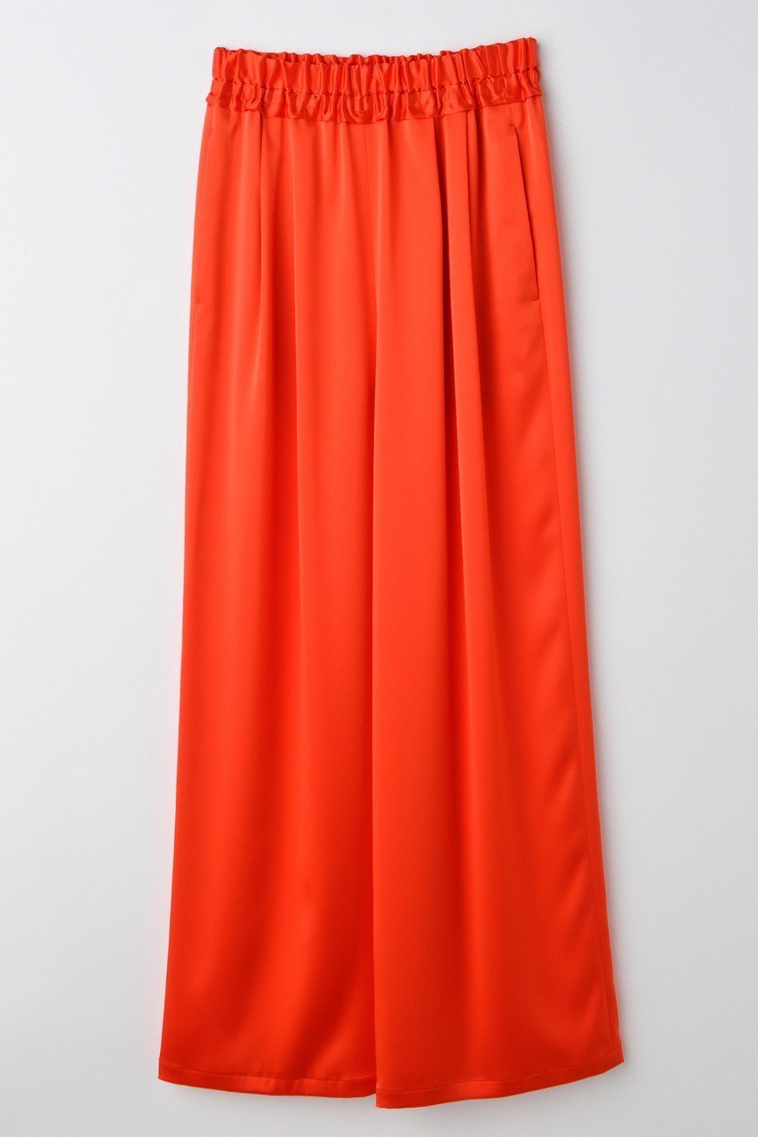 【エンフォルド/ENFOLD】のGATHER WIDE-TROUSERS/トラウザー・パンツ インテリア・キッズ・メンズ・レディースファッション・服の通販 founy(ファニー) ファッション Fashion レディースファッション Fashion for Women パンツ Pants & Trousers ギャザー Gathered, Ruffled フェミニン Feminine, Girly ワイド Wide, Wide Fit 定番 Standard, Basic Item レッド|ID: prp329100004903146 ipo3291000000036696465