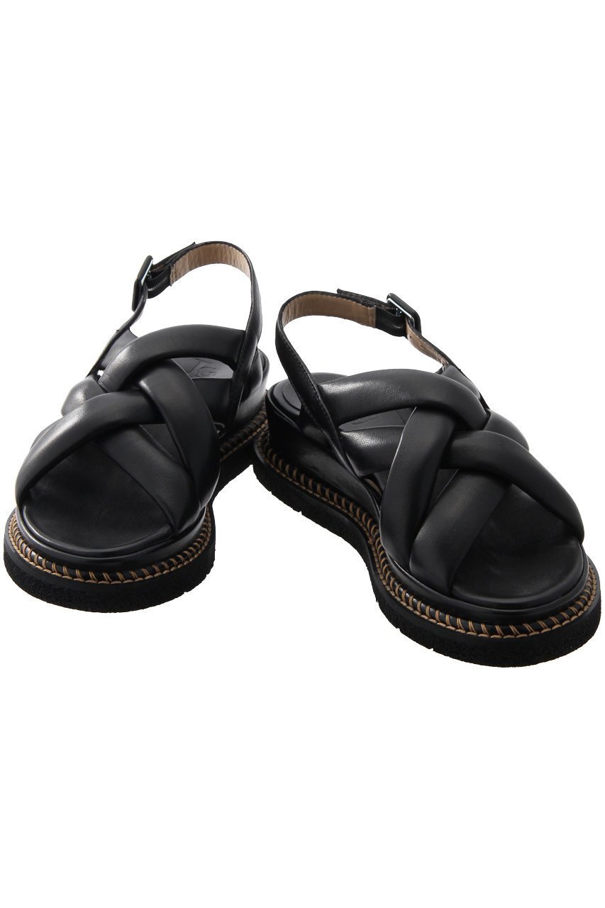 【ルカグロッシ/LucaGrossi】のパフィークロスベルトサンダル 人気、トレンドファッション・服の通販 founy(ファニー) ファッション Fashion レディースファッション Fashion for Women ベルト&ウエストマーク Belts & Waist Accessories サンダル Sandals, Summer Shoes ストラップサンダル Strappy Sandals, Strap Sandals リゾート Resort, Vacation Style エレガント 上品 Elegant other-5|ID: prp329100004903180 ipo3291000000036696860