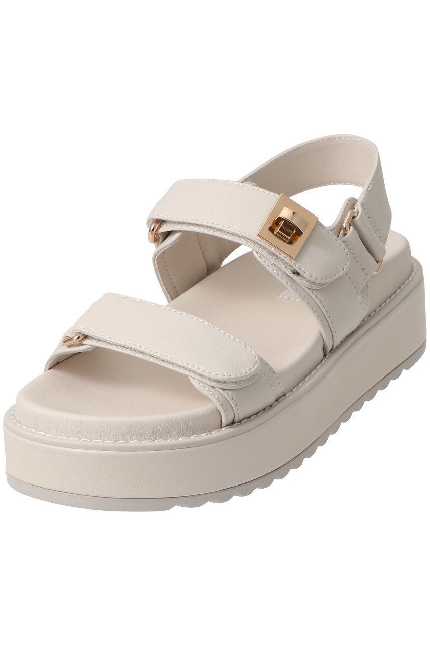 【スティーブマデン/STEVE MADDEN】のBIGMONA ダブルベルトレザーサンダル インテリア・キッズ・メンズ・レディースファッション・服の通販 founy(ファニー) 　ファッション　Fashion　レディースファッション　Fashion for Women　ベルト&ウエストマーク　Belts & Waist Accessories　おすすめ　Recommended / Our Picks　なめらか　Smooth, Silky Texture　サンダル　Sandals, Summer Shoes　リゾート　Resort, Vacation Style　エレガント 上品　Elegant　再入荷　Restock / Back in Stock　BONE/LT|ID: prp329100004903200 ipo3291000000036697125