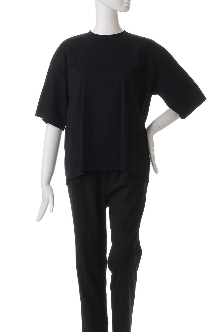 【グラフペーパー/Graphpaper】のFine Smooth Crew Neck Tee/Tシャツ 人気、トレンドファッション・服の通販 founy(ファニー) 　ファッション　Fashion　レディースファッション　Fashion for Women　トップス・カットソー　Cut & Sew Tops　シャツ・ブラウス・オフィスカジュアル　Elegant Blouses & Button-Ups　ロングTシャツ・Tシャツ　Longline T-Shirts & Tees　カットソー・ベーシックTシャツ　Cut-and-Sewn Tops / Stretch Tees & Basics　インナー　Innerwear　ショート　Short, Short Length　シンプル　Simple, Minimal　スリーブ　Sleeve, Long Sleeve / Short Sleeve　トレンド　Trend, Trending Now　ドレープ　Drape, Draping Fabric　バランス　Balance, Style Balance　エレガント 上品　Elegant　定番　Standard, Basic Item　other-2|ID: prp329100004903237 ipo3291000000036745545