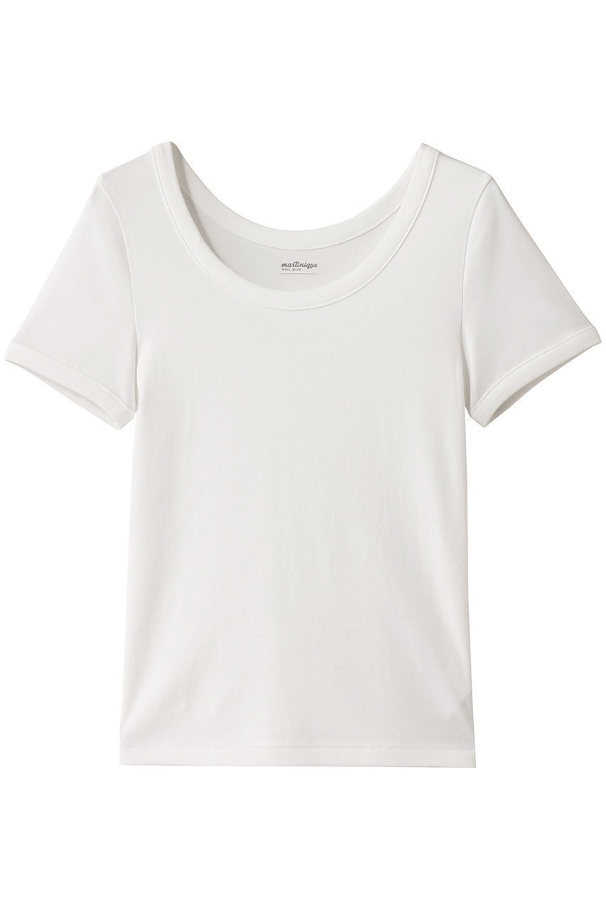 【マルティニーク/martinique】の《定番》コットンフライスTシャツ 人気、トレンドファッション・服の通販 founy(ファニー) 　ファッション　Fashion　レディースファッション　Fashion for Women　トップス・カットソー　Cut & Sew Tops　シャツ・ブラウス・オフィスカジュアル　Elegant Blouses & Button-Ups　ロングTシャツ・Tシャツ　Longline T-Shirts & Tees　カットソー・ベーシックTシャツ　Cut-and-Sewn Tops / Stretch Tees & Basics　インナー　Innerwear　ショート　Short, Short Length　スリーブ　Sleeve, Long Sleeve / Short Sleeve　トレンド　Trend, Trending Now　バランス　Balance, Style Balance　フィット　Fit, Slim Fit　ボトム　Bottoms, Lower Wear　定番　Standard, Basic Item　 other-1|ID: prp329100004903243 ipo3291000000036697679