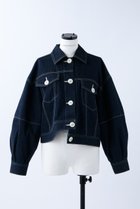 【ナゴンスタンス/nagonstans】のO アシンメクロップドGジャン 人気、トレンドファッション・服の通販 founy(ファニー) ファッション Fashion レディースファッション Fashion for Women アウター Coat / Outerwear Collection レディースジャケット・軽アウター Jackets ブルゾンジャケット・スポーティアウター Blouson Jackets ジャケット Jacket, Outerwear セットアップ Set-Up, Coordinated Outfit デニム Denim, Jeans Material ブルゾン Blouson, Bomber Jacket thumbnail Space|ID: prp329100004903264 ipo3291000000036697947