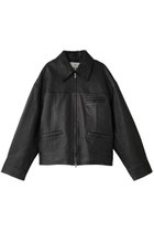 【プランク プロジェクト/PRANK PROJECT】のパディングSHEEPレザーブルゾンPadded SHEEP Leather Blouson BLK(ブラック)|ID: prp329100004903266 ipo3291000000036697957