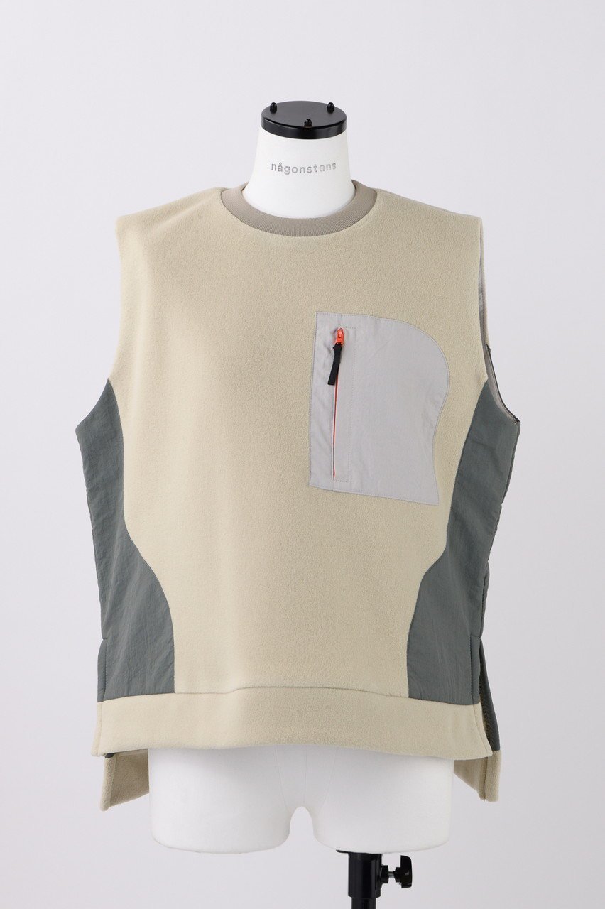 【ナゴンスタンス/nagonstans】のマイクロフリース ベスト 人気、トレンドファッション・服の通販 founy(ファニー) 　ファッション　Fashion　レディースファッション　Fashion for Women　アウター　Coat / Outerwear Collection　レディースジャケット・軽アウター　Jackets　ジャケット　Jacket, Outerwear　スリット　Slit, Slit Detail　ベスト　Vest, Waistcoat　 other-1|ID: prp329100004903268 ipo3291000000036697974