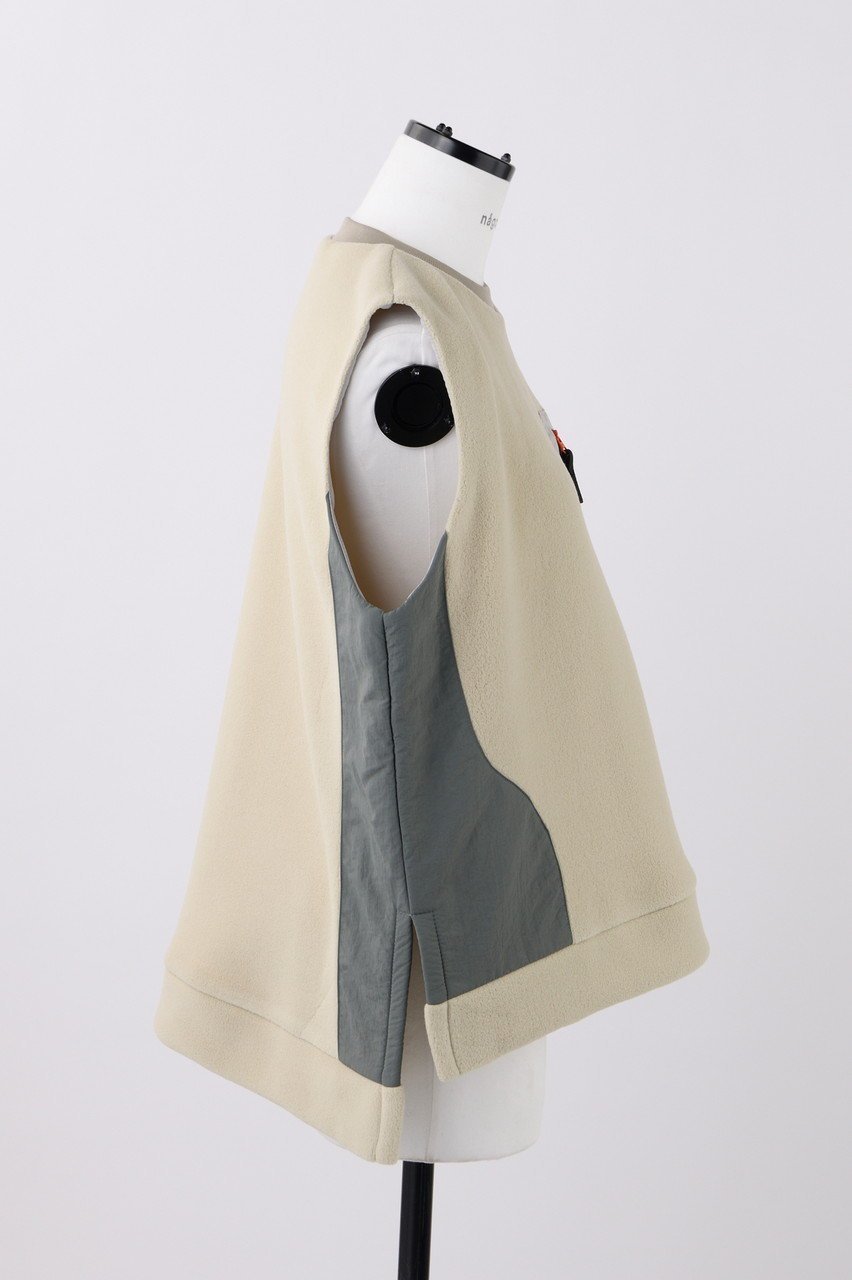 【ナゴンスタンス/nagonstans】のマイクロフリース ベスト 人気、トレンドファッション・服の通販 founy(ファニー) 　ファッション　Fashion　レディースファッション　Fashion for Women　アウター　Coat / Outerwear Collection　レディースジャケット・軽アウター　Jackets　ジャケット　Jacket, Outerwear　スリット　Slit, Slit Detail　ベスト　Vest, Waistcoat　other-4|ID: prp329100004903268 ipo3291000000036732085