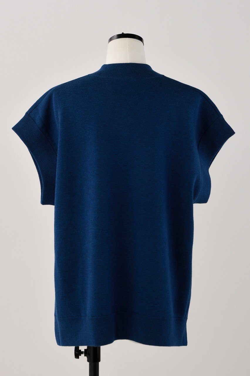 【ナゴンスタンス/nagonstans】のSEMI WORSTED Over Size Vest/ベスト 人気、トレンドファッション・服の通販 founy(ファニー) 　ファッション　Fashion　レディースファッション　Fashion for Women　アウター　Coat / Outerwear Collection　レディースジャケット・軽アウター　Jackets　カットソー　Cut and Sewn Top　シンプル　Simple, Minimal　ジャケット　Jacket, Outerwear　スリット　Slit, Slit Detail　ベスト　Vest, Waistcoat　メランジ　Melange, Mixed Yarn　other-3|ID: prp329100004903299 ipo3291000000036698357