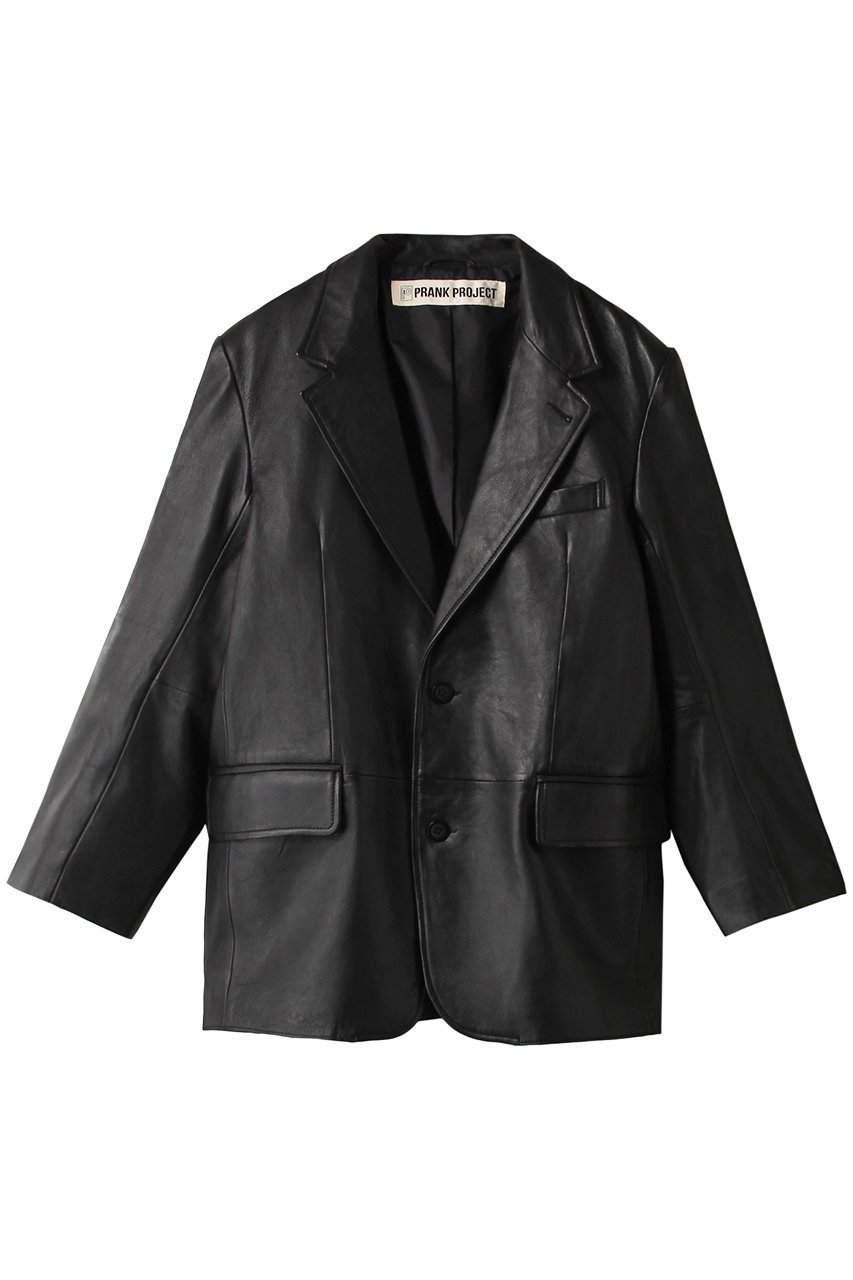 【プランク プロジェクト/PRANK PROJECT】のSHEEPレザーテーラードジャケット / SHEEP Leather Tailored Jacket 人気、トレンドファッション・服の通販 founy(ファニー) 　ファッション　Fashion　レディースファッション　Fashion for Women　アウター　Coat / Outerwear Collection　レディースジャケット・軽アウター　Jackets　テーラードジャケット / 通勤・きれいめスタイル　Tailored Jackets & Blazers　ジャケット　Jacket, Outerwear　冬　Winter / This Winter　 other-1|ID: prp329100004903320 ipo3291000000036698718