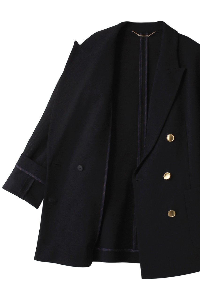 【アルアバイル/allureville】のレノクロスダブルブレストジャケット 人気、トレンドファッション・服の通販 founy(ファニー) 　ファッション　Fashion　レディースファッション　Fashion for Women　アウター　Coat / Outerwear Collection　レディースジャケット・軽アウター　Jackets　ジャケット　Jacket, Outerwear　ダブル　Double, Double-Breasted　夏　Summer　定番　Standard, Basic Item　旅行　Travel　春　Spring　S/S・春夏　SS, Spring/Summer, Warm Season　other-6|ID: prp329100004903345 ipo3291000000036732121