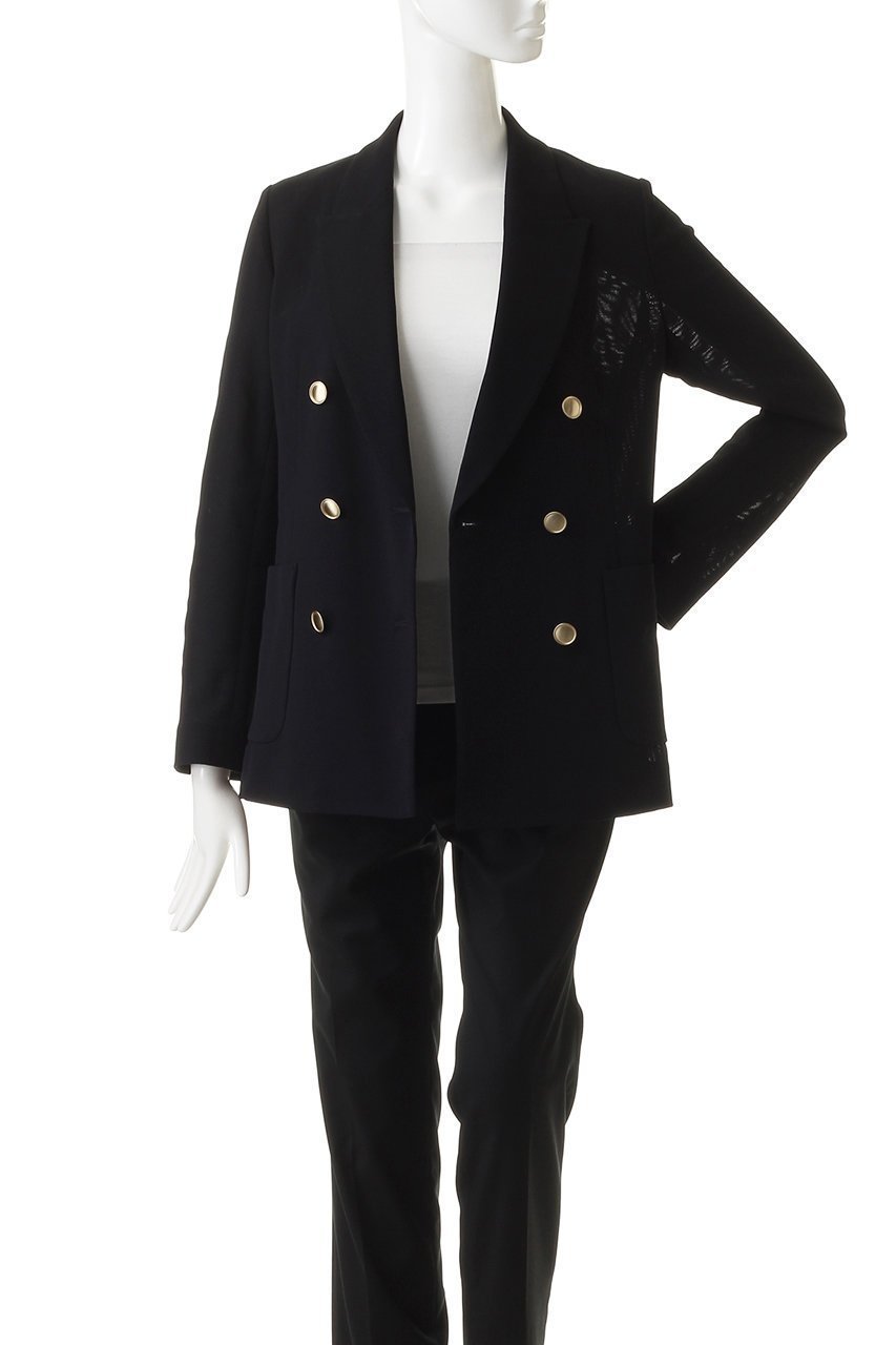 【アルアバイル/allureville】のレノクロスダブルブレストジャケット 人気、トレンドファッション・服の通販 founy(ファニー) 　ファッション　Fashion　レディースファッション　Fashion for Women　アウター　Coat / Outerwear Collection　レディースジャケット・軽アウター　Jackets　ジャケット　Jacket, Outerwear　ダブル　Double, Double-Breasted　夏　Summer　定番　Standard, Basic Item　旅行　Travel　春　Spring　S/S・春夏　SS, Spring/Summer, Warm Season　other-7|ID: prp329100004903345 ipo3291000000036732122