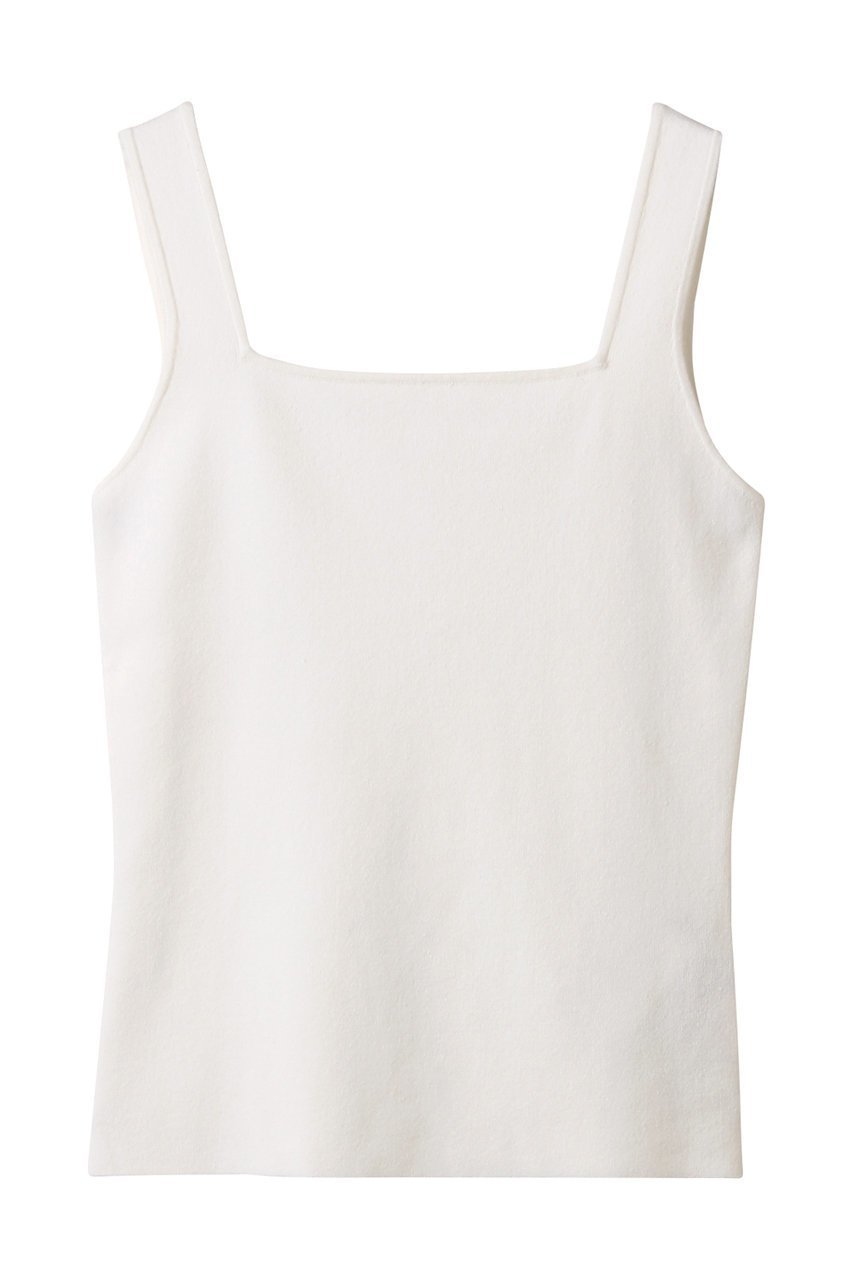 【アンクレイヴ/uncrave】のリネンニット スクエアタンクトップ インテリア・キッズ・メンズ・レディースファッション・服の通販 founy(ファニー) 　ファッション　Fashion　レディースファッション　Fashion for Women　トップス・カットソー　Cut & Sew Tops　ニット　Knit Tops & Sweaters　カジュアルプルオーバー・ニットトップス　Pullovers & Knit Tops / Casual Pullovers　スクエア　Square, Square Shape　ストレッチ　Stretch, Stretchy Fabric　タンク　Tank Top, Sleeveless Top　リネン　Linen, Linen Fabric　再入荷　Restock / Back in Stock　オフ|ID: prp329100004903367 ipo3291000000036699416