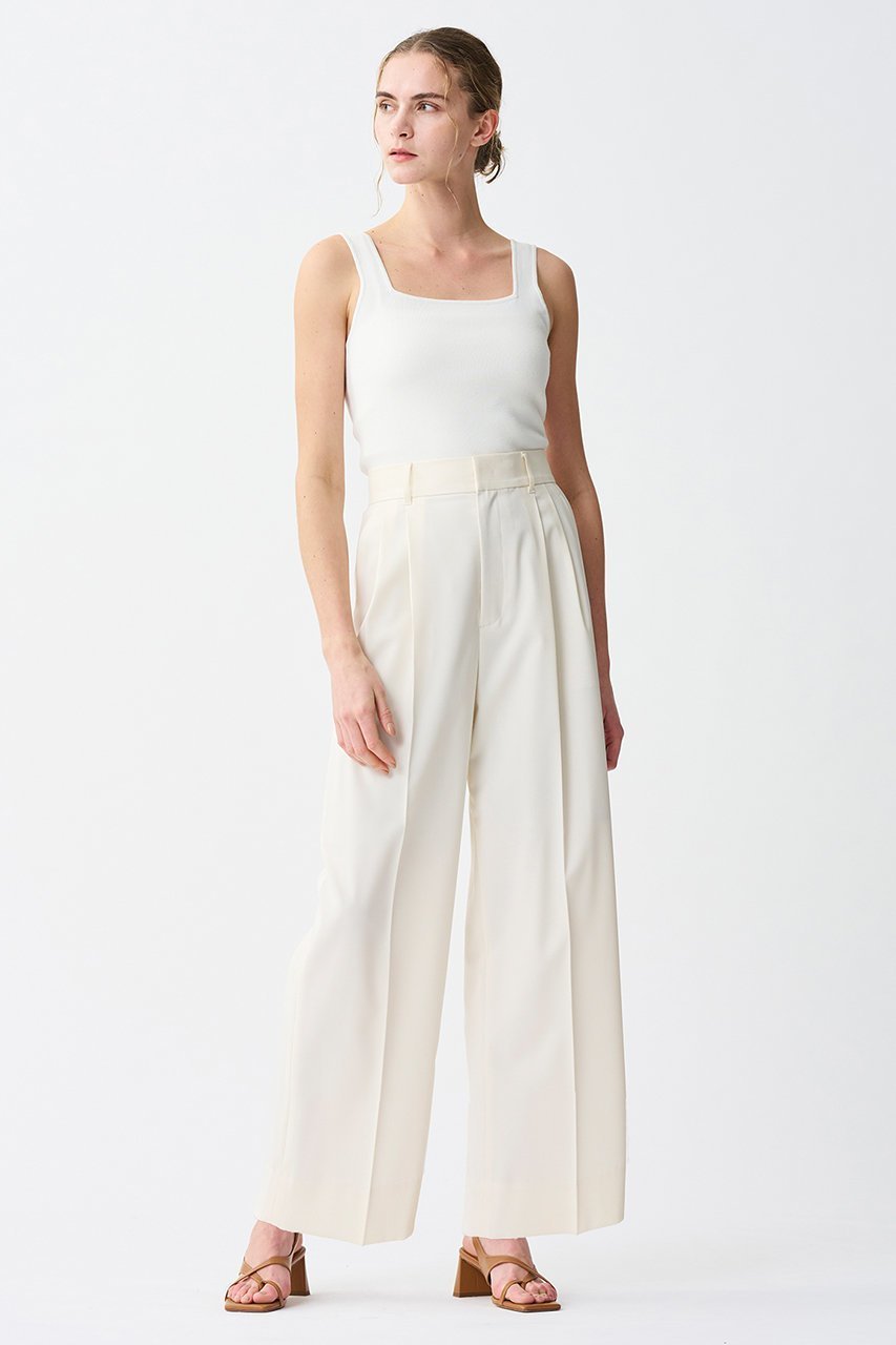 【アンクレイヴ/uncrave】のリネンニット スクエアタンクトップ 人気、トレンドファッション・服の通販 founy(ファニー) 　ファッション　Fashion　レディースファッション　Fashion for Women　トップス・カットソー　Cut & Sew Tops　ニット　Knit Tops & Sweaters　カジュアルプルオーバー・ニットトップス　Pullovers & Knit Tops / Casual Pullovers　スクエア　Square, Square Shape　ストレッチ　Stretch, Stretchy Fabric　タンク　Tank Top, Sleeveless Top　リネン　Linen, Linen Fabric　再入荷　Restock / Back in Stock　other-7|ID: prp329100004903367 ipo3291000000036699430