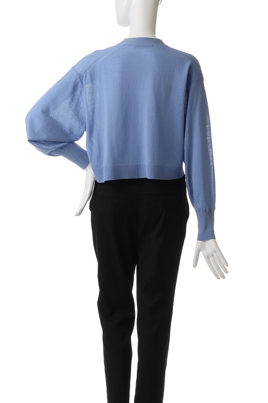 【カレンソロジー/Curensology】のシアーショートニットカーディガン 人気、トレンドファッション・服の通販 founy(ファニー) 　ファッション　Fashion　レディースファッション　Fashion for Women　トップス・カットソー　Cut & Sew Tops　ニット　Knit Tops & Sweaters　カーディガン・羽織り　Layered Style Cardigans　カーディガン　Cardigan, Knitwear　シアー　Sheer, See-Through　シンプル　Simple, Minimal　スリーブ　Sleeve, Long Sleeve / Short Sleeve　フェミニン　Feminine, Girly　エレガント 上品　Elegant　夏　Summer　春　Spring　S/S・春夏　SS, Spring/Summer, Warm Season　other-4|ID: prp329100004903368 ipo3291000000036699441