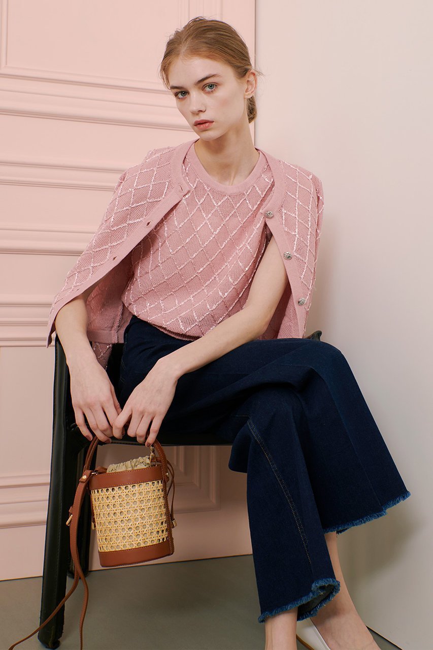 【アルアバイル/allureville】の【Loulou Willoughby】シークインエンブロイダリープルオーバー 人気、トレンドファッション・服の通販 founy(ファニー) ファッション Fashion レディースファッション Fashion for Women トップス・カットソー Cut & Sew Tops ニット Knit Tops & Sweaters カジュアルプルオーバー・ニットトップス Pullovers & Knit Tops / Casual Pullovers インナー Innerwear コンパクト Compact, Small Size ジャケット Jacket, Outerwear ノースリーブ Sleeveless, No-Sleeve パーティ Party, Party Style エレガント 上品 Elegant other-8|ID: prp329100004903386 ipo3291000000036732160