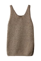 【オブリオ/AUBRIOT】のラメヤーンタンクトップ 人気、トレンドファッション・服の通販 founy(ファニー) ファッション Fashion レディースファッション Fashion for Women トップス・カットソー Cut & Sew Tops ニット Knit Tops & Sweaters カジュアルプルオーバー・ニットトップス Pullovers & Knit Tops / Casual Pullovers ジュエル Jewel, Gemstone ストレート Straight, Straight Cut スリット Slit, Slit Detail タンク Tank Top, Sleeveless Top フィット Fit, Slim Fit thumbnail ゴールド|ID: prp329100004903393 ipo3291000000036699662