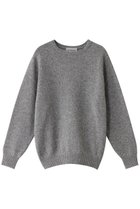 【オブリオ/AUBRIOT】のイタリアンウール セーター 人気、トレンドファッション・服の通販 founy(ファニー) ファッション Fashion レディースファッション Fashion for Women トップス・カットソー Cut & Sew Tops ニット Knit Tops & Sweaters カジュアルプルオーバー・ニットトップス Pullovers & Knit Tops / Casual Pullovers イタリア Italy セーター Sweater, Knitwear リラックス Relax, Relaxed Fit thumbnail ダークグレー|ID: prp329100004903397 ipo3291000000036699693