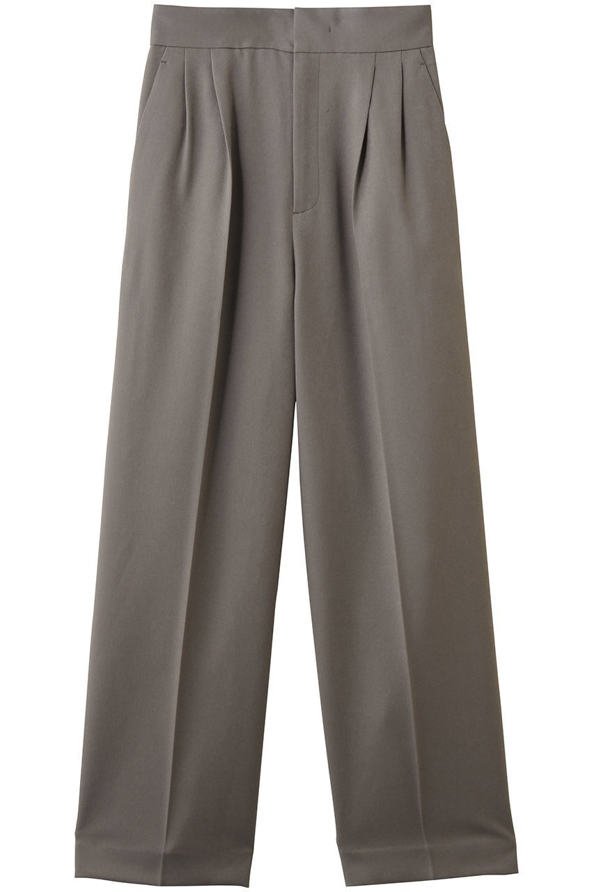 【アンクレイヴ/uncrave】のプルーフウールライクツイル ワイドパンツ インテリア・キッズ・メンズ・レディースファッション・服の通販 founy(ファニー) 　ファッション　Fashion　レディースファッション　Fashion for Women　パンツ　Pants & Trousers　吸水　Absorbent, Quick-Dry　シャンブレー　Chambray, Denim-Like Fabric　ジャケット　Jacket, Outerwear　ストレート　Straight, Straight Cut　セットアップ　Set-Up, Coordinated Outfit　センター　Center, Center Line　ツイル　Twist, Twisted Detail　ループ　Loop, Loop Knit　ワイド　Wide, Wide Fit　おすすめ　Recommended / Our Picks　グレージュ|ID: prp329100004903473 ipo3291000000036700535