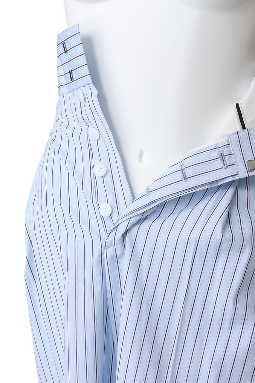 【アンクレイヴ/uncrave】のTHOMAS MASON ワイドトラウザー 人気、トレンドファッション・服の通販 founy(ファニー) 　ファッション　Fashion　レディースファッション　Fashion for Women　パンツ　Pants & Trousers　ストライプ　Stripe, Striped Pattern　ドレス　Dress, One-Piece　フロント　Front, Front Design　ベーシック　Basic, Essential　other-6|ID: prp329100004903477 ipo3291000000036700584