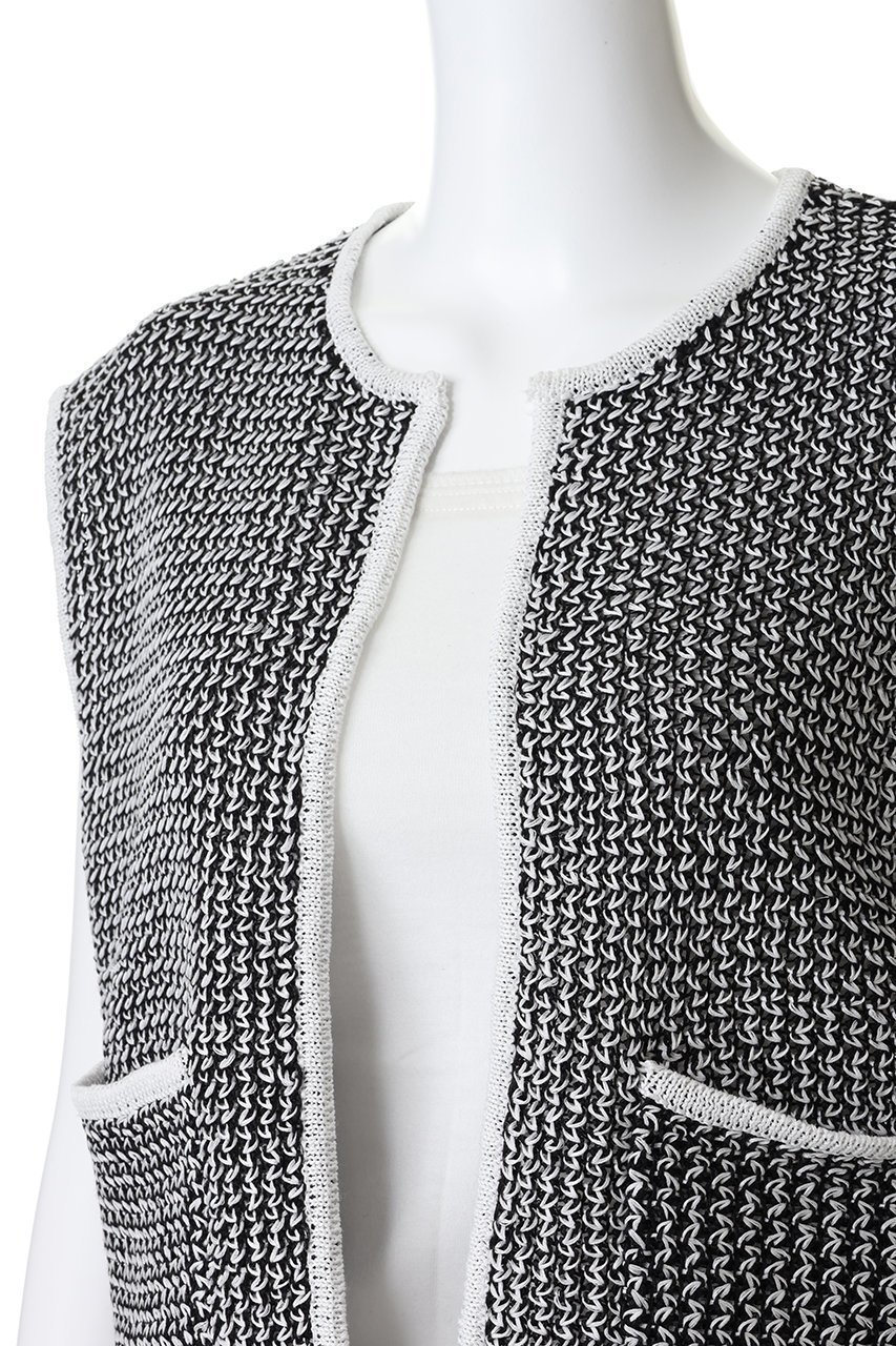 【アダワス/ADAWAS】のリネンブレンド メッシュ ベスト 人気、トレンドファッション・服の通販 founy(ファニー) 　ファッション　Fashion　レディースファッション　Fashion for Women　アウター　Coat / Outerwear Collection　レディースジャケット・軽アウター　Jackets　コンパクト　Compact, Small Size　ジャケット　Jacket, Outerwear　センター　Center, Center Line　パターン　Pattern, Design Print　フロント　Front, Front Design　ベスト　Vest, Waistcoat　メッシュ　Mesh, Net Fabric　リネン　Linen, Linen Fabric　other-5|ID: prp329100004903480 ipo3291000000036700616