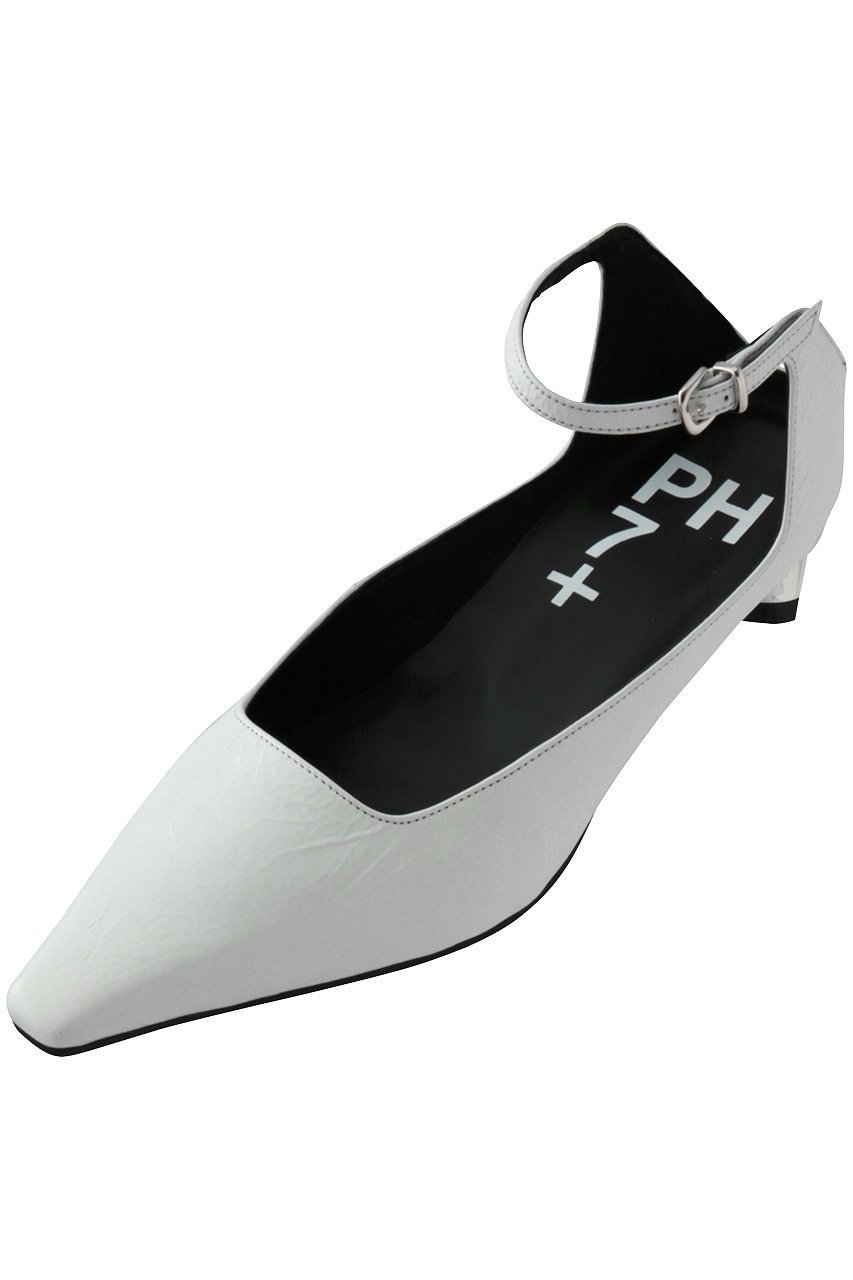 【ピアッカセッテ/ph7+】のミニマルポインテッドトウミュール インテリア・キッズ・メンズ・レディースファッション・服の通販 founy(ファニー) 　ファッション　Fashion　レディースファッション　Fashion for Women　シンプル　Simple, Minimal　ワイド　Wide, Wide Fit　ホワイト|ID: prp329100004903483 ipo3291000000036700681