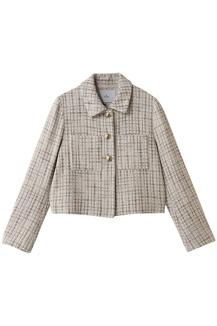 【ティアラ/Tiara】のミックスツイードジャケット インテリア・キッズ・メンズ・レディースファッション・服の通販 founy(ファニー) https://founy.com/ ファッション Fashion レディースファッション Fashion for Women アウター Coat / Outerwear Collection レディースジャケット・軽アウター Jackets イタリア Italy コンパクト Compact, Small Size ジャケット Jacket, Outerwear ツイード Twill, Twill Weave パーティ Party, Party Style ビンテージ Vintage, Retro Style |ID: prp329100004903484 ipo3291000000036700700