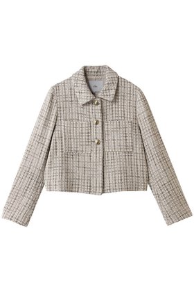 【ティアラ/Tiara】のミックスツイードジャケット 人気、トレンドファッション・服の通販 founy(ファニー) ファッション Fashion レディースファッション Fashion for Women アウター Coat / Outerwear Collection レディースジャケット・軽アウター Jackets イタリア Italy コンパクト Compact, Small Size ジャケット Jacket, Outerwear ツイード Twill, Twill Weave パーティ Party, Party Style ビンテージ Vintage, Retro Style |ID:prp329100004903484