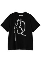 【アキラナカ/AKIRANAKA】のLine ポートレイト Tシャツ 人気、トレンドファッション・服の通販 founy(ファニー) ファッション Fashion レディースファッション Fashion for Women トップス・カットソー Cut & Sew Tops シャツ・ブラウス・オフィスカジュアル Elegant Blouses & Button-Ups ロングTシャツ・Tシャツ Longline T-Shirts & Tees カットソー・ベーシックTシャツ Cut-and-Sewn Tops / Stretch Tees & Basics グラフィック Graphic, Graphic Design ショート Short, Short Length スリーブ Sleeve, Long Sleeve / Short Sleeve モダン Modern, Contemporary thumbnail ブラック|ID: prp329100004903489 ipo3291000000036700757