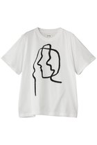 【アキラナカ/AKIRANAKA】のLine ポートレイト Tシャツ 人気、トレンドファッション・服の通販 founy(ファニー) ファッション Fashion レディースファッション Fashion for Women トップス・カットソー Cut & Sew Tops シャツ・ブラウス・オフィスカジュアル Elegant Blouses & Button-Ups ロングTシャツ・Tシャツ Longline T-Shirts & Tees カットソー・ベーシックTシャツ Cut-and-Sewn Tops / Stretch Tees & Basics グラフィック Graphic, Graphic Design ショート Short, Short Length スリーブ Sleeve, Long Sleeve / Short Sleeve モダン Modern, Contemporary thumbnail ホワイト|ID: prp329100004903489 ipo3291000000036700759