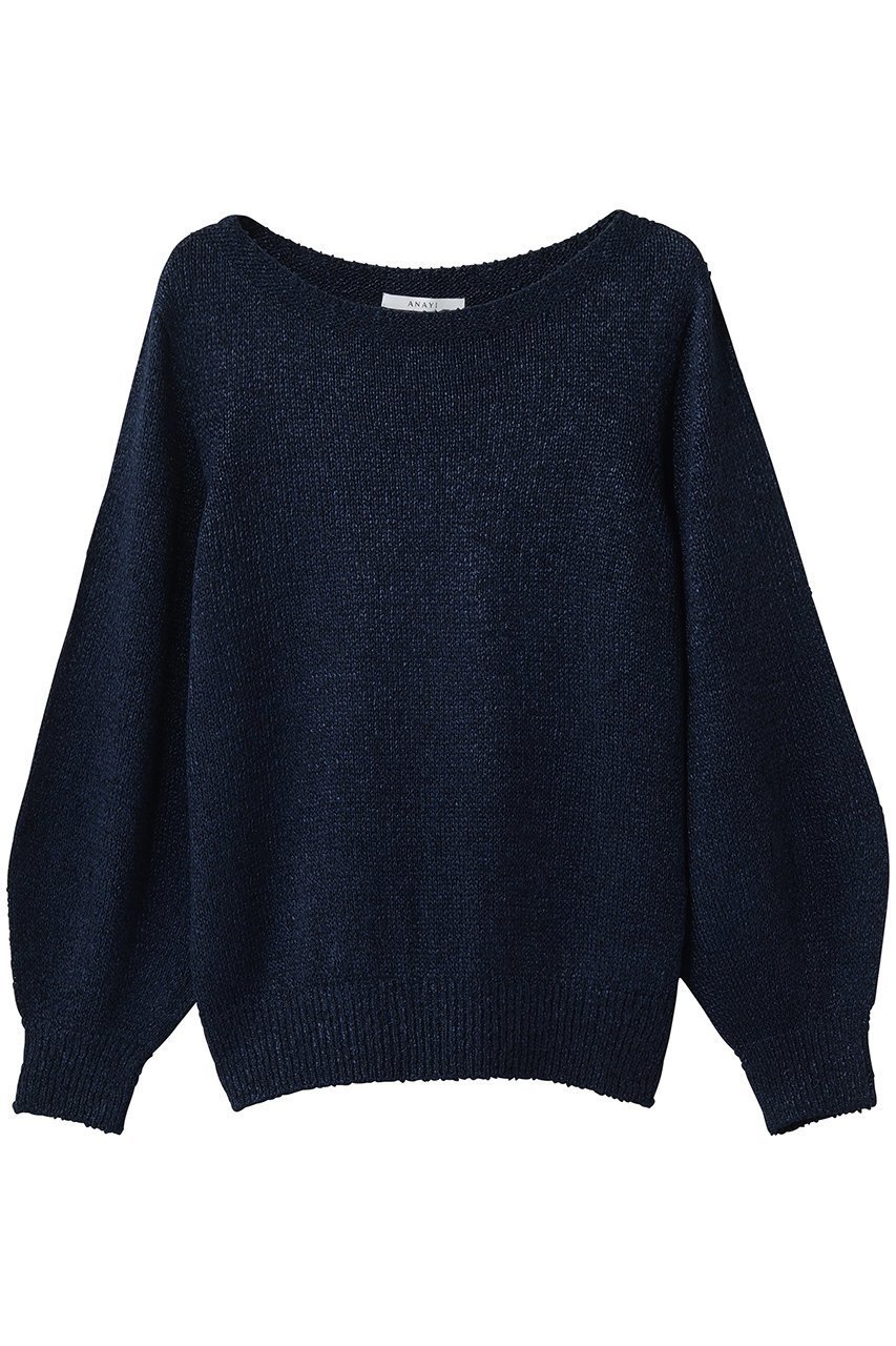 【アナイ/ANAYI】のレーヨン和紙ミックスプルオーバー インテリア・キッズ・メンズ・レディースファッション・服の通販 founy(ファニー) ファッション Fashion レディースファッション Fashion for Women トップス・カットソー Cut & Sew Tops ニット Knit Tops & Sweaters カジュアルプルオーバー・ニットトップス Pullovers & Knit Tops / Casual Pullovers おすすめ Recommended / Our Picks シンプル Simple, Minimal ミックス Mix, Mixed Style 新作・新入荷 New Arrivals / New In 春 Spring ネイビー|ID: prp329100004903530 ipo3291000000036701277