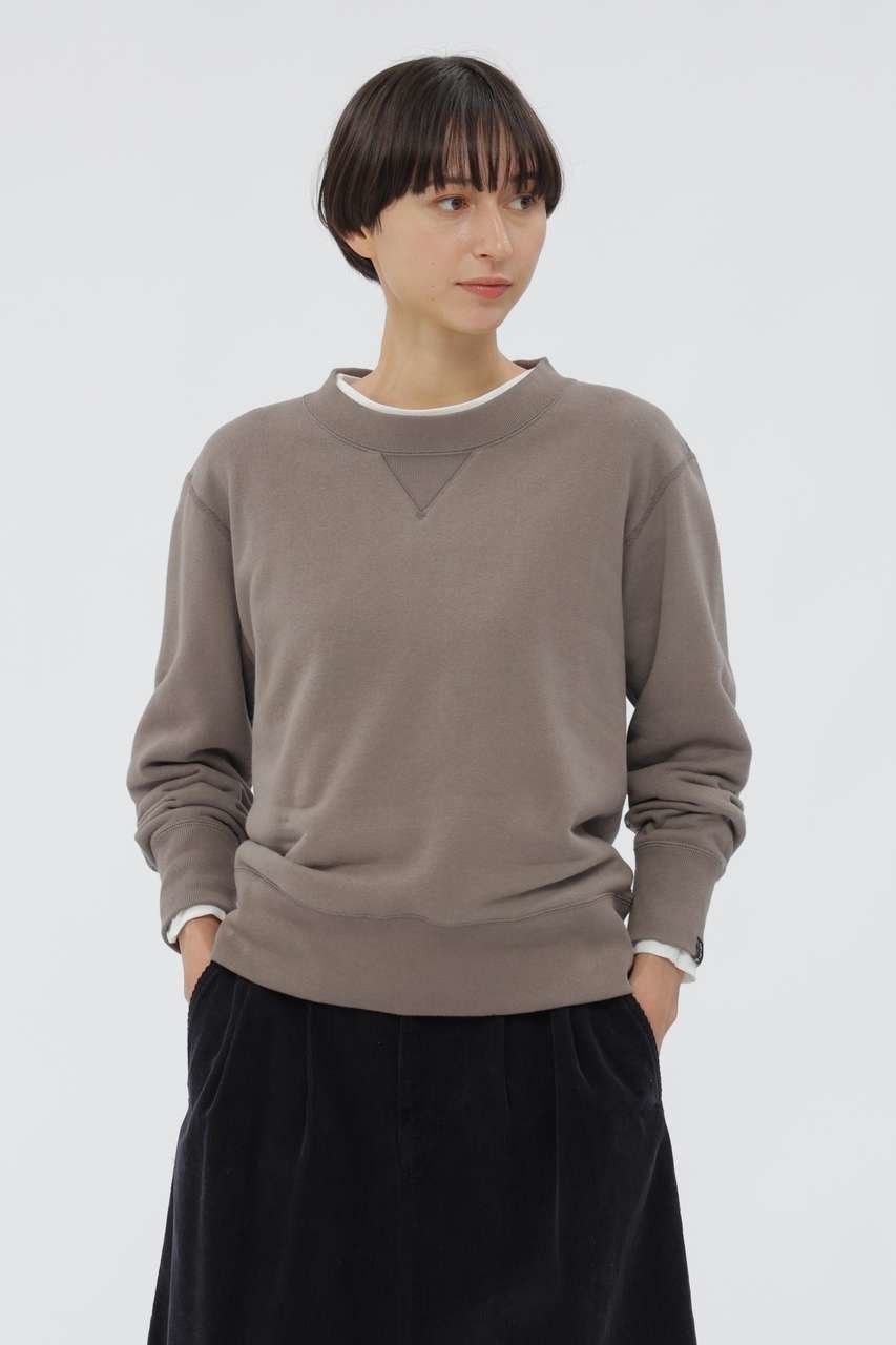 【マーガレットハウエル/MARGARET HOWELL】のLIGHT LOOPBACK COTTON TOP インテリア・キッズ・メンズ・レディースファッション・服の通販 founy(ファニー) 　ファッション　Fashion　レディースファッション　Fashion for Women　トップス・カットソー　Cut & Sew Tops　ニット　Knit Tops & Sweaters　カジュアルプルオーバー・ニットトップス　Pullovers & Knit Tops / Casual Pullovers　スウェット / スエット　Sweatshirt, Sweatwear　スペシャル　Special, Limited Edition　スリーブ　Sleeve, Long Sleeve / Short Sleeve　グレー|ID: prp329100004903531 ipo3291000000036701303