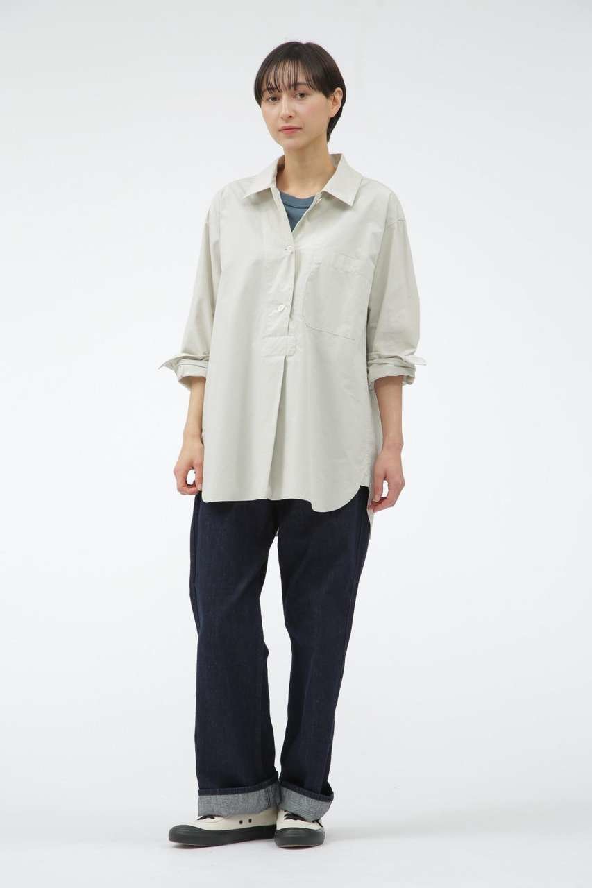 【マーガレットハウエル/MARGARET HOWELL】のCANTON LIGHT DENIM 人気、トレンドファッション・服の通販 founy(ファニー) ファッション Fashion レディースファッション Fashion for Women パンツ Pants & Trousers デニムパンツ・ジーンズ・美脚デニム Denim Jeans & Pants ジーンズ Jeans, Denim Pants デニム Denim, Jeans Material ネップ Nepp, Slub Yarn バランス Balance, Style Balance パッチ Patch, Appliqué フィット Fit, Slim Fit フロント Front, Front Design ベーシック Basic, Essential ポケット Pocket, Pocket Detail リラックス Relax, Relaxed Fit ワーク Workwear, Utility Style other-5|ID: prp329100004903535 ipo3291000000036701342