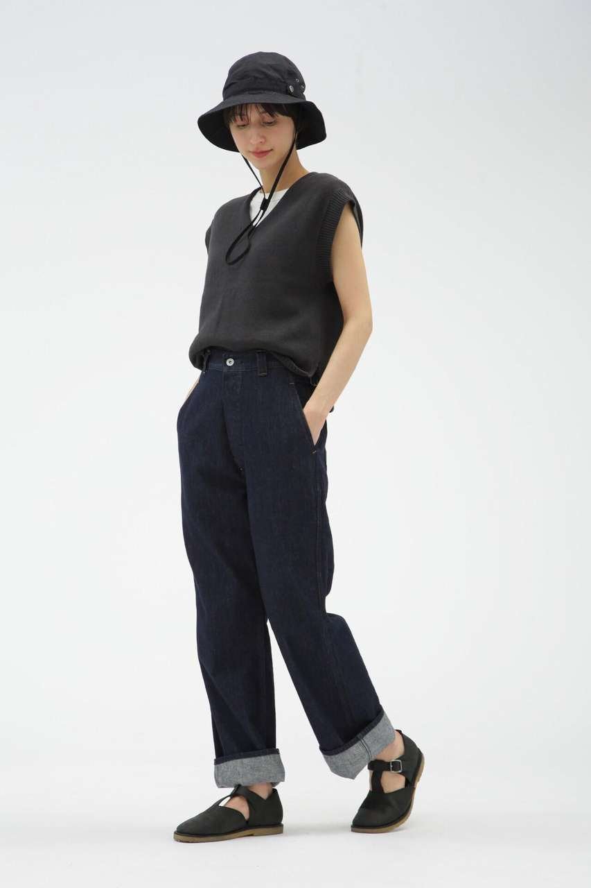 【マーガレットハウエル/MARGARET HOWELL】のCANTON LIGHT DENIM 人気、トレンドファッション・服の通販 founy(ファニー) ファッション Fashion レディースファッション Fashion for Women パンツ Pants & Trousers デニムパンツ・ジーンズ・美脚デニム Denim Jeans & Pants ジーンズ Jeans, Denim Pants デニム Denim, Jeans Material ネップ Nepp, Slub Yarn バランス Balance, Style Balance パッチ Patch, Appliqué フィット Fit, Slim Fit フロント Front, Front Design ベーシック Basic, Essential ポケット Pocket, Pocket Detail リラックス Relax, Relaxed Fit ワーク Workwear, Utility Style other-7|ID: prp329100004903535 ipo3291000000036701346