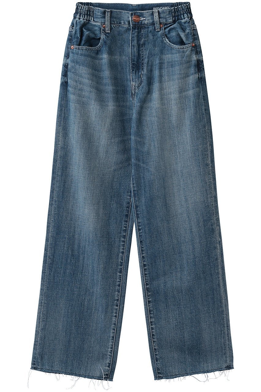 【レッドカード トーキョー/RED CARD TOKYO】のManoa ワイドストレートパンツ 人気、トレンドファッション・服の通販 founy(ファニー) 　ファッション　Fashion　レディースファッション　Fashion for Women　パンツ　Pants & Trousers　デニムパンツ・ジーンズ・美脚デニム　Denim Jeans & Pants　ストレート　Straight, Straight Cut　デニム　Denim, Jeans Material　リラックス　Relax, Relaxed Fit　ワイド　Wide, Wide Fit　定番　Standard, Basic Item　 other-1|ID: prp329100004903544 ipo3291000000036701436