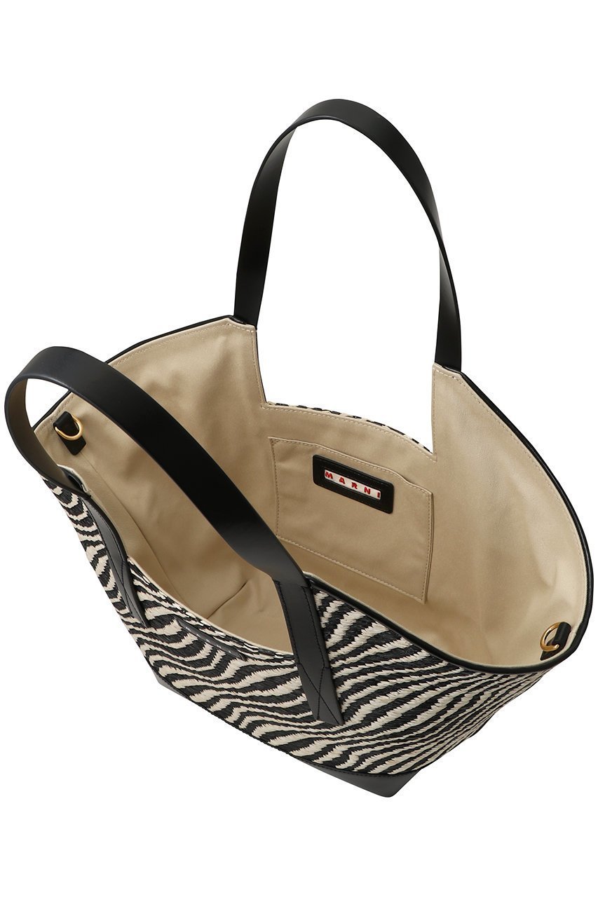 【マルニ/MARNI】のラフィアエフェクトスモールトートバッグ 人気、トレンドファッション・服の通販 founy(ファニー) 　ファッション　Fashion　レディースファッション　Fashion for Women　バッグ　Bags　ドレス　Dress, One-Piece　ラフィア　Raffia, Natural Straw　リゾート　Resort, Vacation Style　夏　Summer　新作・新入荷　New Arrivals / New In　春　Spring　S/S・春夏　SS, Spring/Summer, Warm Season　other-5|ID: prp329100004903570 ipo3291000000036701672