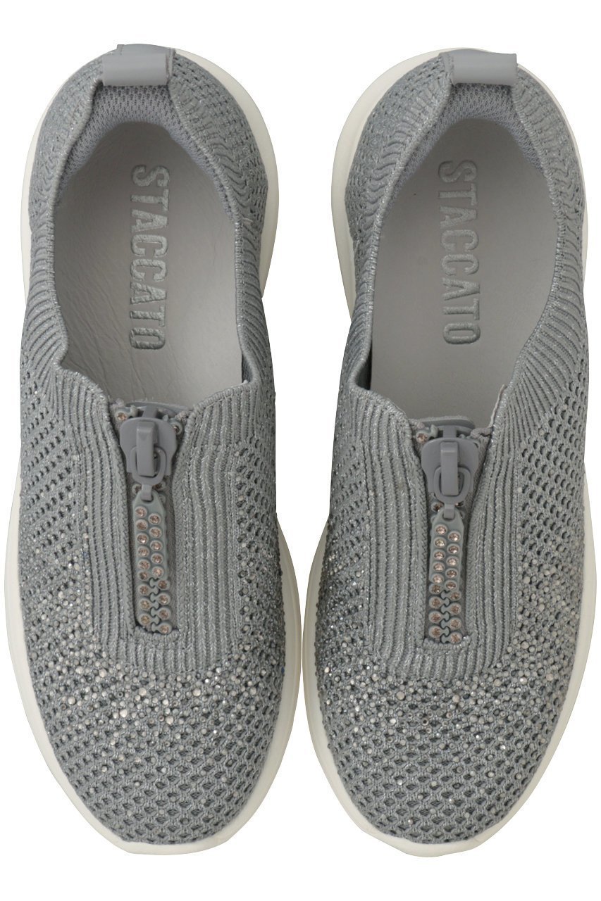 【スタッカート/STACCATO】のデザインZIPハンディライトスリッポン 人気、トレンドファッション・服の通販 founy(ファニー) ファッション Fashion レディースファッション Fashion for Women シューズ Shoes, Footwear ストーン Stone, Gem-Like スリッポン Slip-On, Loafer フラット Flat, Flat Shoes 新作・新入荷 New Arrivals / New In 軽量 Lightweight, Ultra Light other-2|ID: prp329100004903580 ipo3291000000036732352