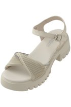 【スタッカート/STACCATO】のクレープツイストタンクソールサンダル 人気、トレンドファッション・服の通販 founy(ファニー) ファッション Fashion レディースファッション Fashion for Women エレガント 上品 Elegant サンダル Sandals, Summer Shoes ツイスト Tweed, Tweed Fabric 新作・新入荷 New Arrivals / New In 旅行 Travel 軽量 Lightweight, Ultra Light thumbnail ホワイト|ID: prp329100004903582 ipo3291000000036701781