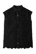 【エムフィル/M Fil】のフラワーレース フレンチスリーブシャツ 人気、トレンドファッション・服の通販 founy(ファニー) ファッション Fashion レディースファッション Fashion for Women トップス・カットソー Cut & Sew Tops キャミソール&ノースリーブ Camisoles & Sleeveless Tops シャツ・ブラウス・オフィスカジュアル Elegant Blouses & Button-Ups エレガント 上品 Elegant ケミカル Chemical, Chemical Wash スリーブ Sleeve, Long Sleeve / Short Sleeve ノースリーブ Sleeveless, No-Sleeve バランス Balance, Style Balance フラワー Flower, Floral フレンチ French, French Style モチーフ Motif, Design Theme レース Lace, Lace Fabric 新作・新入荷 New Arrivals / New In thumbnail ブラック|ID: prp329100004903604 ipo3291000000036702051