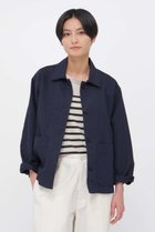 【マーガレットハウエル/MARGARET HOWELL】のCOTTON HEMP OXFORD SHIRT ネイビー|ID: prp329100004903609 ipo3291000000036702115